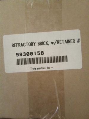 Refractory Brick with Retainer