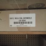 Baffle insulation super wool