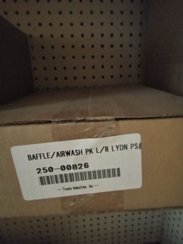 Baffle/Airwash Pk L/R Leyden Pellet stove