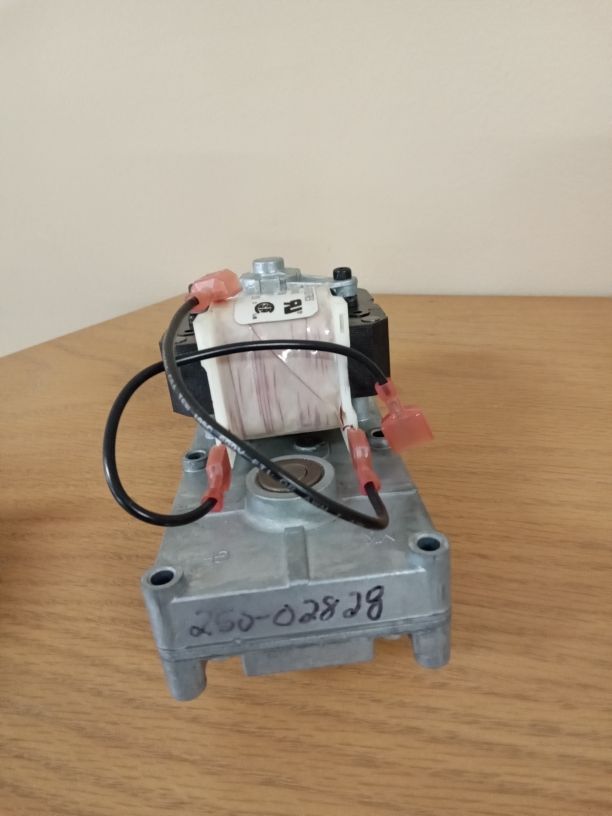 Vertical motor for feed disc