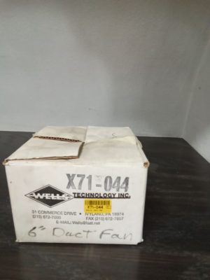 6″ Duct fan