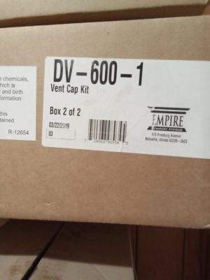 Empire Heater Vent Cap Kit