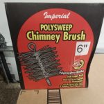 6'' poly brush with 1/4' thread