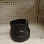 5" to 6" Increaser 6" end crimped