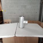 DuraVent Pellet Pro 4" Tee w/ 3" snout - pn. 4PVPT3