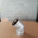 DuraVent Pellet Pro 3" 45 degree elbow  - pn. 3PVPE45