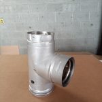 Dura Vent Pellet Pro 4" Tee w/ cleanout - pn. 4PVPT1