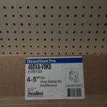 Direct vent Pro 4 Piece Vinyl siding standoff kit  - Pn. 46DVA-VSKS