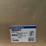 DuraVent Direct Vent Pro Copper High Wind Horizontal Cap  - Pn. 46DVA-HC-C