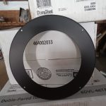 Dura Black 8" trim collar  pn. 8DBK-TC