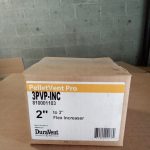 Duravent Pellet Pro 2" to 3" flex increaser  - pn. 3PVP-INC