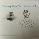 Direct Vent Pro Chimney liner termination kit (old style)  - Pn. 46DVA-GK