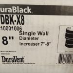 Dura Black 7" to 8" increaser