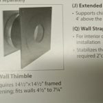 Dura Plus SS Wall Thimble  - pn. 6DP-WTSS