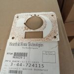 Burnpot waffer gasket for Harman PC-45  - pn. 3-44-724115